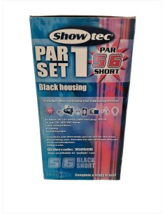 Parset1 showtec set negro par 56 comp di staf lámpara rejilla filtro gancho 2
